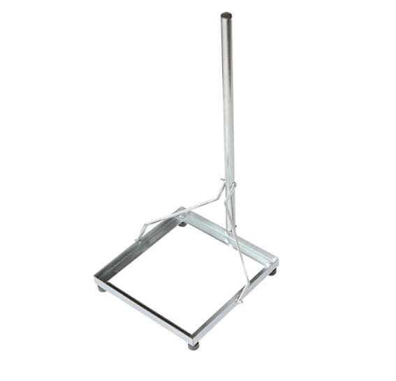 Stativ til parabol / parabol mast- En hurtig, nem og fleksibel monteringsmulighed når parabol skal monteres på altan eller balko