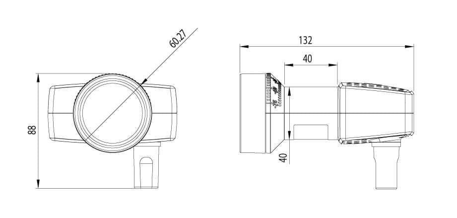 Unicable II LNB, tilslut 32 SAT modtagere pr. LNB. Inverto Unicable 2 LNB IDLU-32UL40-UNBOO-OPP