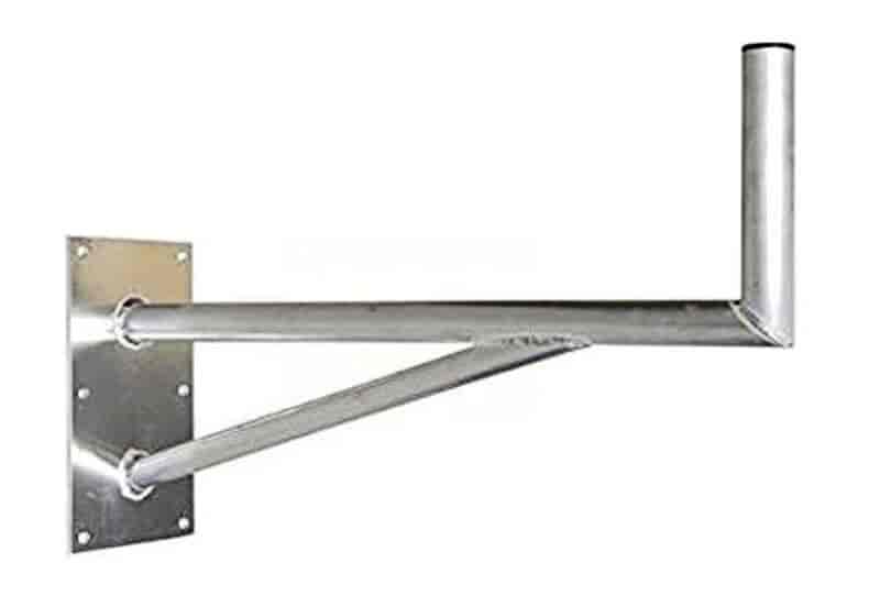 50 x 600 mm. vinkelbeslag aluminium, forstærket udførelse med støttearm. Anvendes til mange formål f.eks. ophæng af en række emn