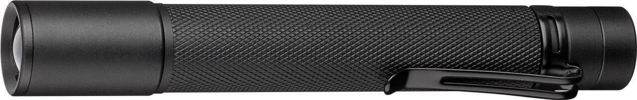 LED lommelygte i Pencil-format, Zoom 120. Smart lille slank lommelygte med godt lys