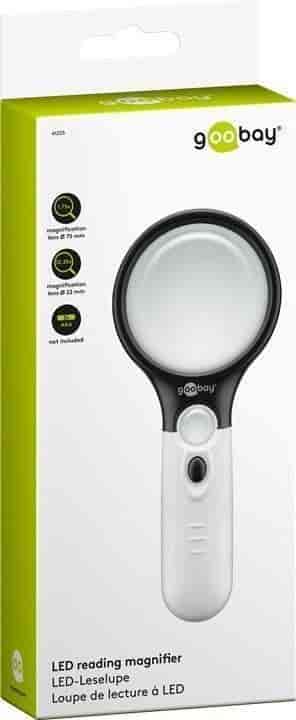 Magnifier with light - LED reading magnifier
