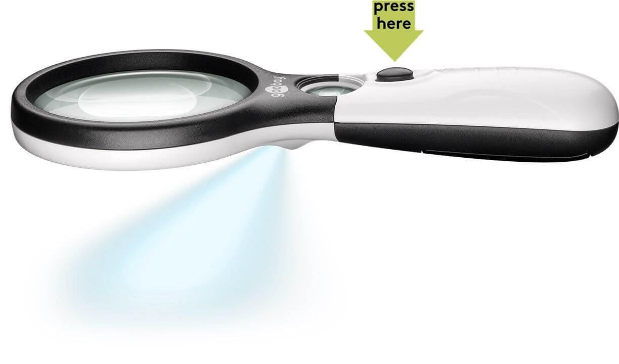 Magnifier with light - LED reading magnifier