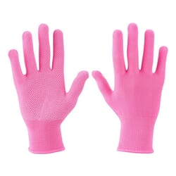 LADY Pink, Gloves with dots, 7"
