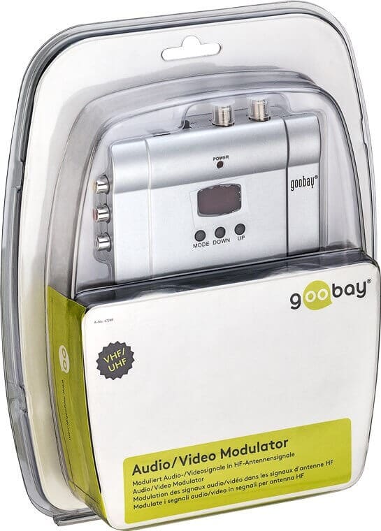 RF Modulator - tilslut nemt en AV kilde til dit TV