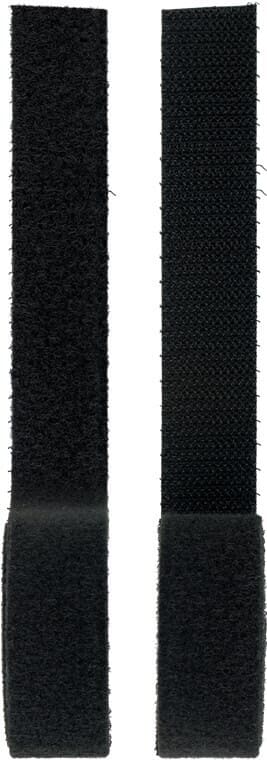 Velcro kabelbånd, sort - få styr på ledningerne.