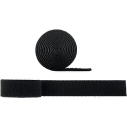 Velcro cable ties, black, organizer wires and cables.