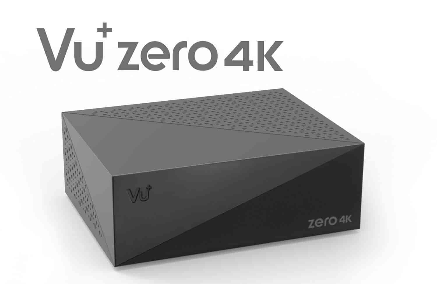 VU + Zero 4K Linux UHD set-top box with 1x DVB-C / T2 tuner