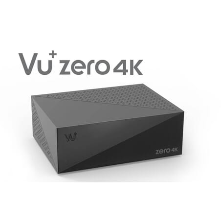 VU+ Zero 4K Linux UHD 1x DVB-C/T2 tuner. Kabel TV / Antenne TV