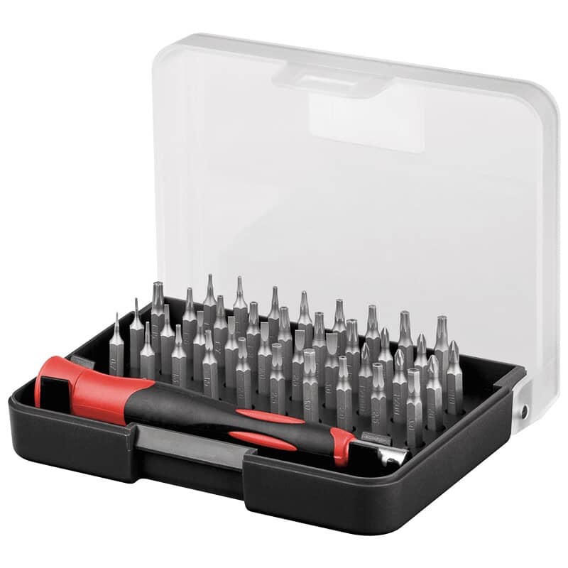 Bits S2 high grade steel in plastic-box. Pro version Bits S2 high grade steel in plastic-box. Pro version