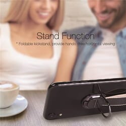 Fingerstrap - fingerstrop til mobil kan også anvendes på skrivebordet. Fingerstrop til smartphone. Sort/ Rose