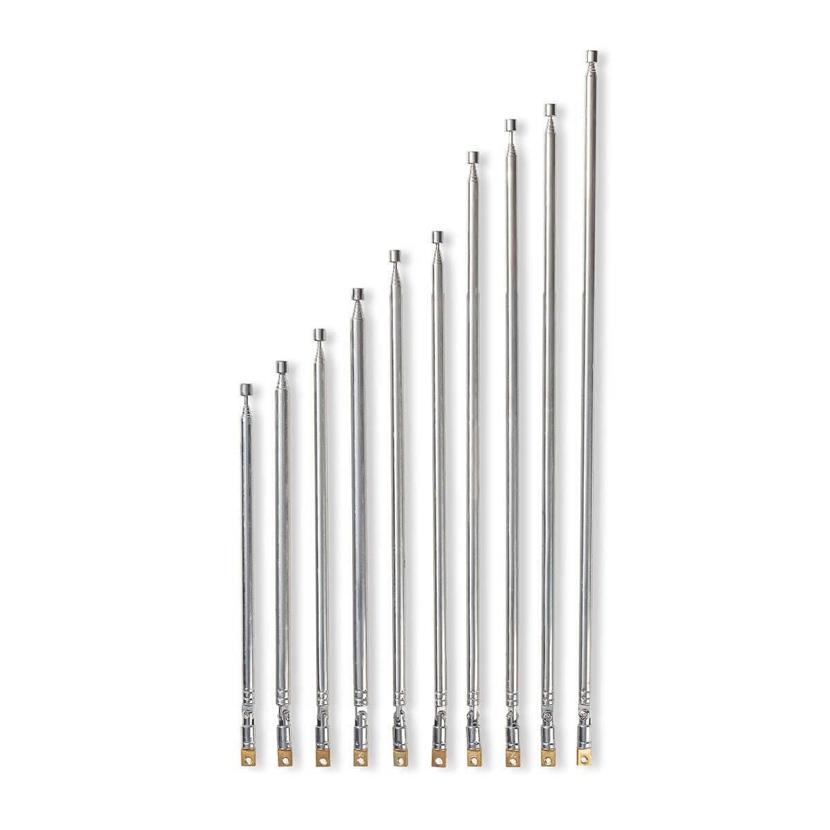 Telescope antenna range 88-108 Mhz. 6 + 7 mm.