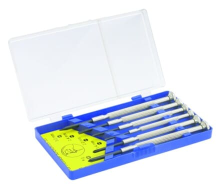 Screwdriver set - 6 pcs.Screwdriver set, mini.FixPOINT