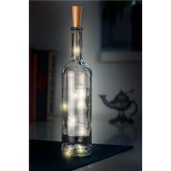 Bottle string light with timer