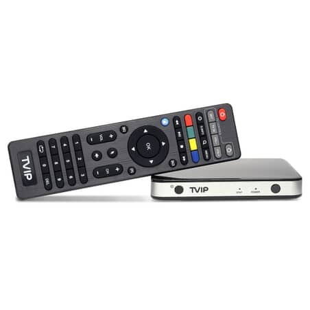 TVIP 605 S-Box flot superkompakt design og god fjernbetjening