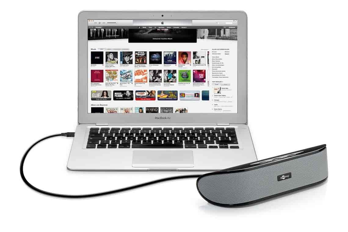 SoundBar Stereo højttaler - perfekt til din bærbare PC eller MAC