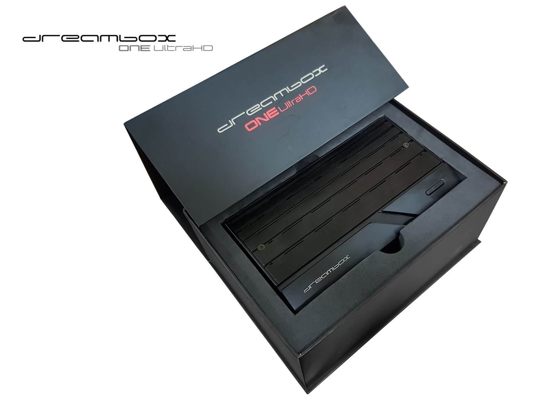 Dreambox One Combo Ultra HD 1x DVB-S2XMIS+1xDVB-C/T2 4K 2160p Dual Wifi H.265 HEVC