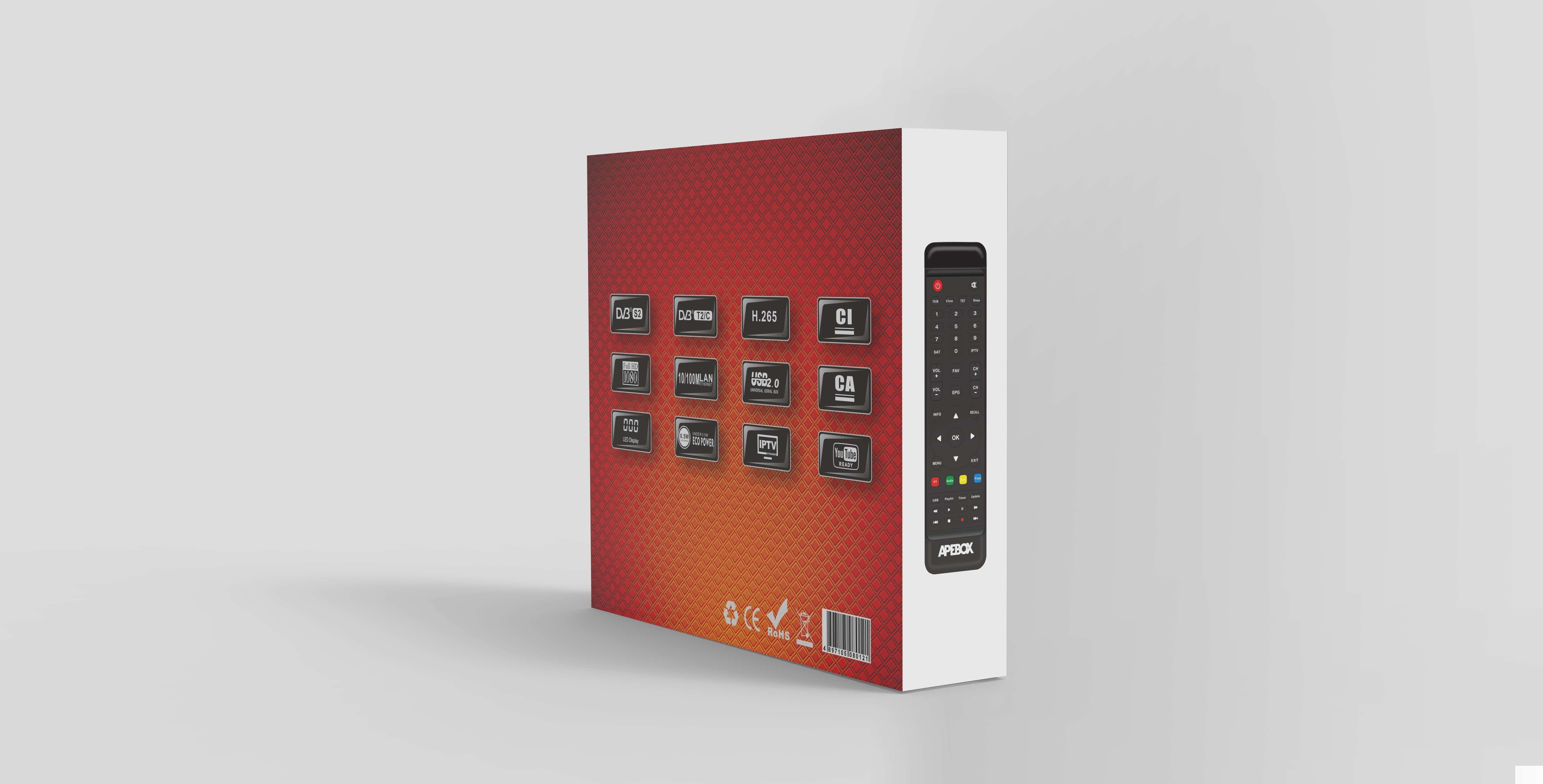 Apebox CI Billig TV boks til parabol antenne og kabel TV