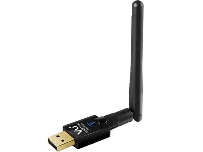 VU+ Wi-Fi stick USB 2.0 adapter 300 Mbps including antenna 2.4 GHz
