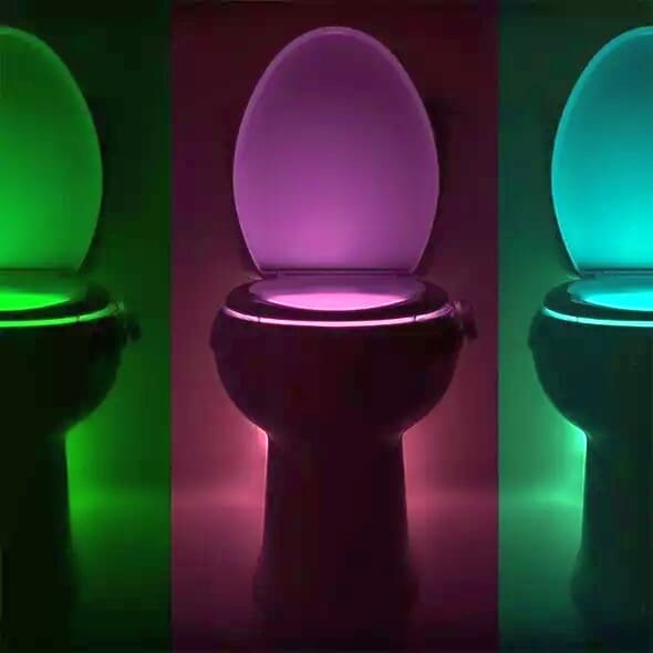 Toilet light sensor discount