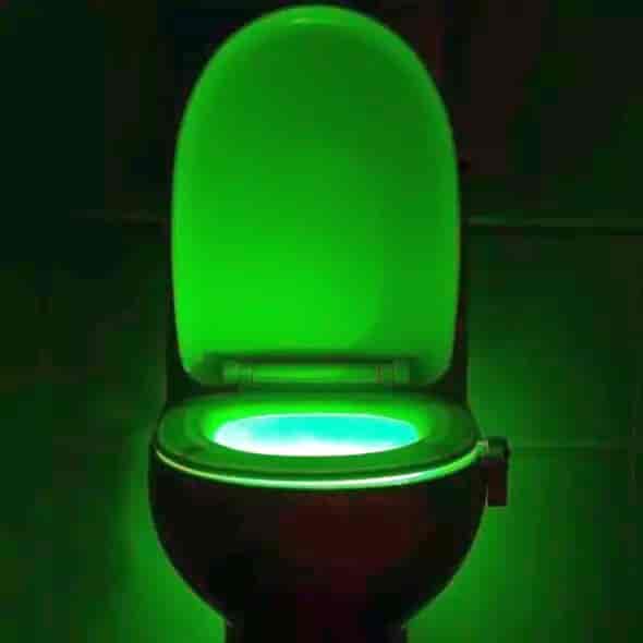 LED Lysende toilet