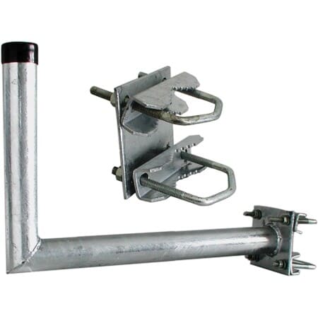 Beslag til parabol antenne og kanera Ø50x250mm