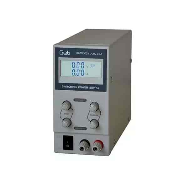 DC Laboratorie strømforsyning 230v 0-30 volt 0-3 Ampere