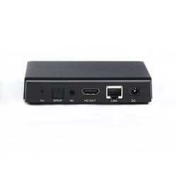 Qviart OG IPTV boks Linux 1080p 60fps H.265 HDTVQVIART LUNIXIPTV modtagere Sort Qviart OG er en kraftfuld, stabil og hurtig OTT Linux 1080p 60fps H.265 IPTV boks med en meget brugervenlig grænseflade til dem, der ønsker det enkle og effektive i en billig HD IPTV-modtager. Det fantastiske design og udviklingen af App'en QTV Online TV (Stalker) gør at du får den bedste tv-oplevelse i en IPTV-modtager. IPTV-funktioner som Xtream og M3U garanterer en fuld IPTV-oplevelse i en meget lille, men kraftig modtager.  Super boks der er hurtigere end andre gode IPTV bokse. - Se også OG2 4K hvis du overvejer at anskaffe en IPTV boks.