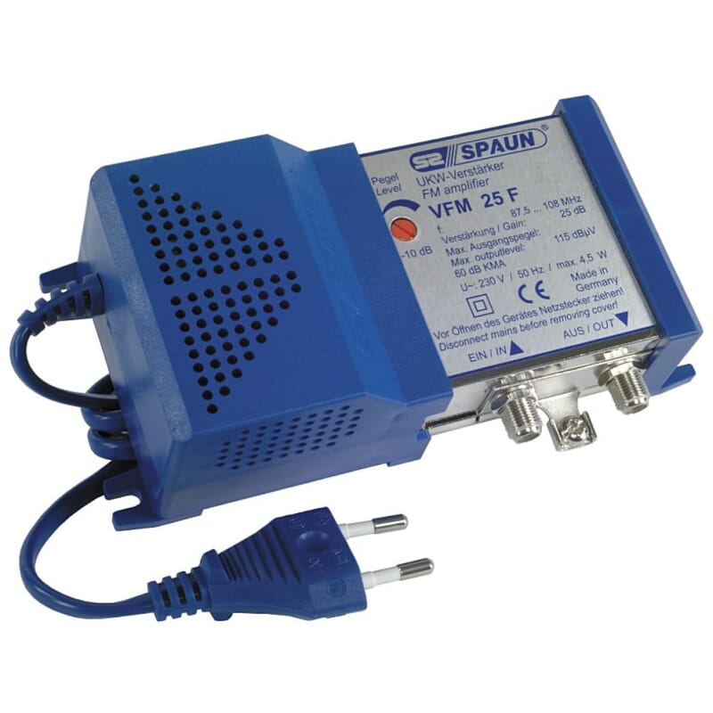 Spaun VFM 25F FM Amplifier, 87,5-108 MHz 25 dB