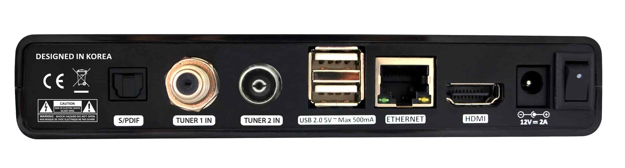 Qviart Lunix 4K DVB-T/T2/S/C E2 TV Boks