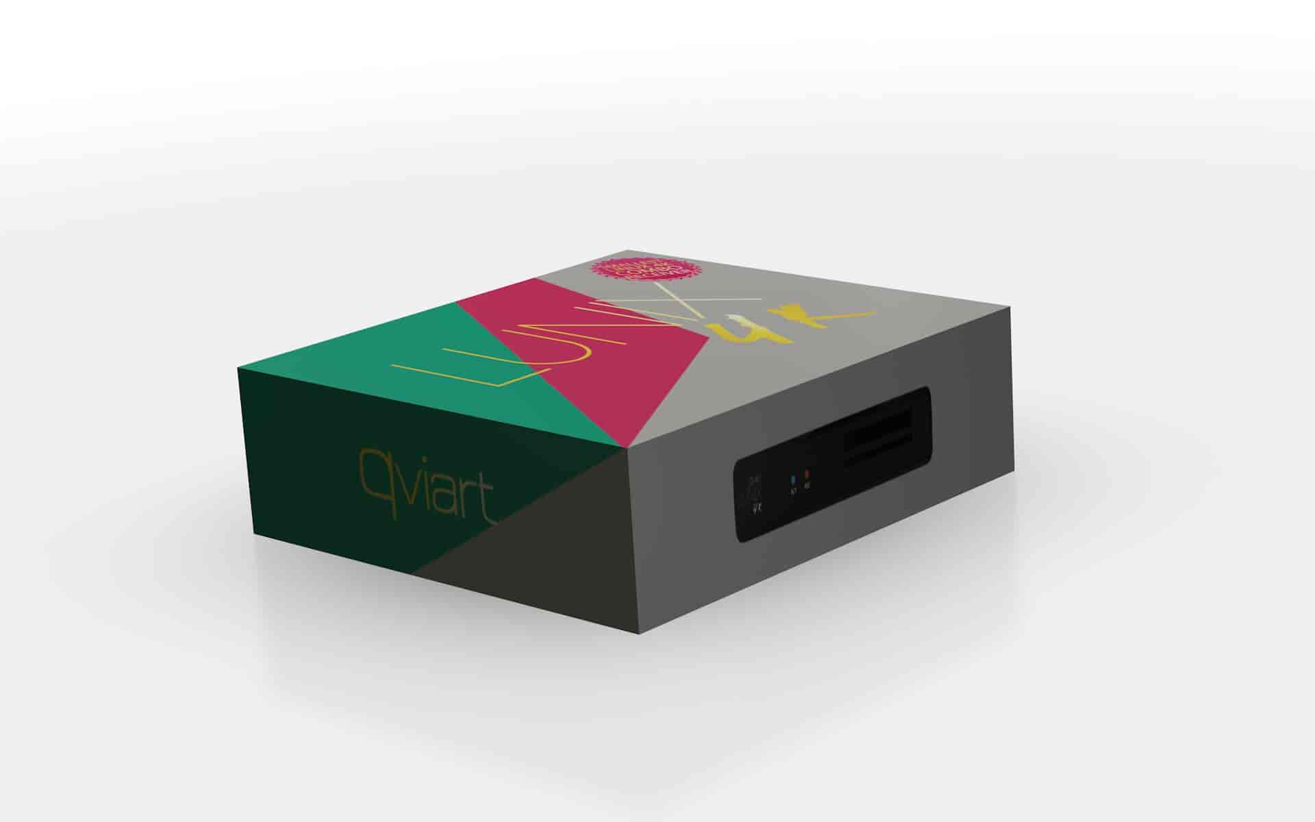Qviart Lunix 4K DVB-T/T2/S/C E2 TV Boks