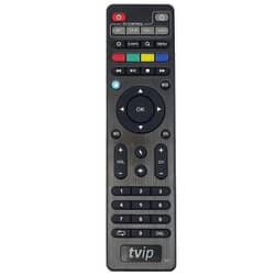Lækker fjernbetjening til TVIP v.610 S-Box 4K UHD IPTV