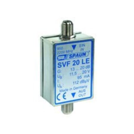 Spaun SVF 20 LE Forstærker - SAT signal - 13-21 dB.