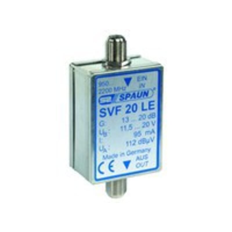 04304 Spaun SVF20LE Forstærker - satsignal - 13-21 dB.
