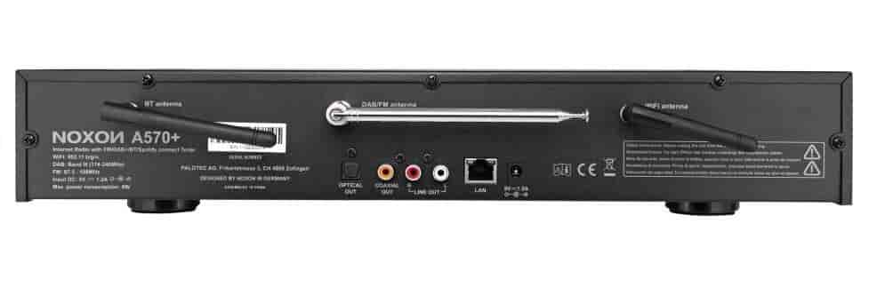 NOXON A570+ HiFi Tuner, Internet,FM,DAB,DAB+,Bluetooth,Streaming