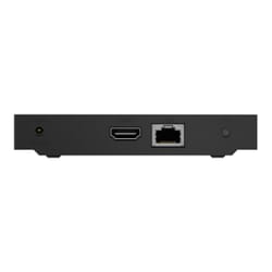 MAG520 IP TV Internet Streamer HEVC H.265 4K UHD 60FPS Linux USB 3.0 LAN HDMIMAG 520 is a powerful and cost-effective solution for fast access to IPTV / OTT projects. The set-top box is equipped with an ARM Cortex-A53 processor with the Amlogic S905X2 chipset as well as with a built-in HEVC codec so that 4K quality videos can be viewed at 60 FPS without overloading the network or chopping. MAG520 is Linux-based and among the latest products from MAG. The MAG 520 IP TV box offers pure surround sound thanks to the integrated eight-channel Dolby Digital Plus sound system. MAG520 plays from a variety of media sources including PC and NAS in a local area network, Stream Media Protocols (RTSP, RTP, UDP, HTTP), via USB. Note: MAG 520 is not pre-programmed and does not contain IPTV channels. You thus have a free choice to choose your own IPTV provider. Infomir