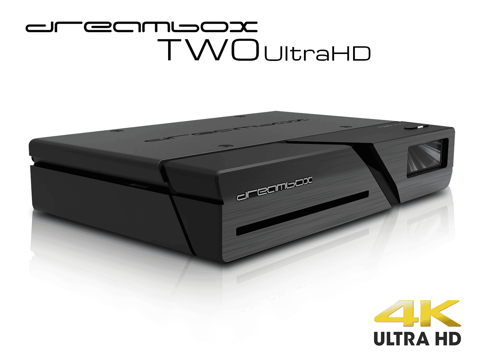 Dreambox Two Ultra HD BT 2x DVB-S2X Multistream Tuner 4K 2160p E2 Linux Dual Wifi H.265 HEVC
