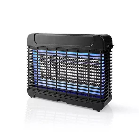 Insect trap 150 m2 11 W. Get rid of mosquitoes and other annoying flying insectsAre you enjoying the summer, but have you started going crazy over the annoying insects? Do you like to sleep with the window open, but are you afraid of mosquito bites? Nedis® electric insect traps provide a safe and environmentally friendly solution to all these disadvantages. Get rid of mosquitoes and other annoying flying insects with an electric UV insect trap. With a consumption of only 11 W, the insect trap uses only limited energy but is extremely efficient. An open 360° design with a large surface that effectively attracts insects and covers an area of ​​up to 150 m2. Insects attracted to UV-A light die immediately after contact with the internal high-voltage grid. Contains no chemicals, so it is organic and safe for humans and the environment. Contains a washable collection compartment.Nedis