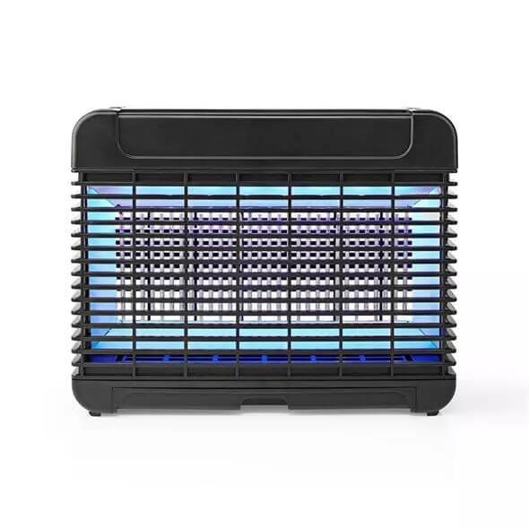 Insect trap 150 m2 11 W. Get rid of mosquitoes and other annoying flying insectsAre you enjoying the summer, but have you started going crazy over the annoying insects? Do you like to sleep with the window open, but are you afraid of mosquito bites? Nedis® electric insect traps provide a safe and environmentally friendly solution to all these disadvantages. Get rid of mosquitoes and other annoying flying insects with an electric UV insect trap. With a consumption of only 11 W, the insect trap uses only limited energy but is extremely efficient. An open 360° design with a large surface that effectively attracts insects and covers an area of ​​up to 150 m2. Insects attracted to UV-A light die immediately after contact with the internal high-voltage grid. Contains no chemicals, so it is organic and safe for humans and the environment. Contains a washable collection compartment.Nedis