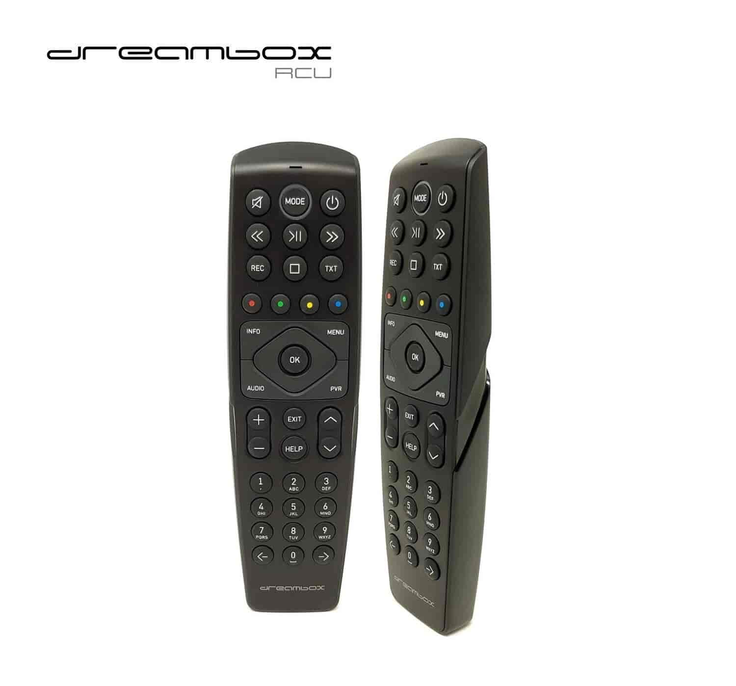 Dreambox DM520 Mini leveres med RC20 fjernbetjening