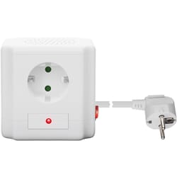 Smart Cube socket with 2 x USB socketsSmart and space-saving socket that can also function as a USB charging station. The Cube socket has 4 x 230 V. power outlets and 2 x USB charging sockets. Smart space-saving socket with simultaneous possibility for USB charging. Overvoltage indicator and double-pole illuminated safety switch. Maximum load 3680 W. The socket can be easily mounted on a wall. Smart and practical socket.goobay