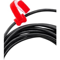 Velcro straps for cable organizationGet control of cables and wires with Velcro. Velcro straps make it easy to get hold of wires whether it is on or behind the desk or for loose wires. Organize your wires the easy way. Pack of 6 velcro straps in 3 different lengths.goobay