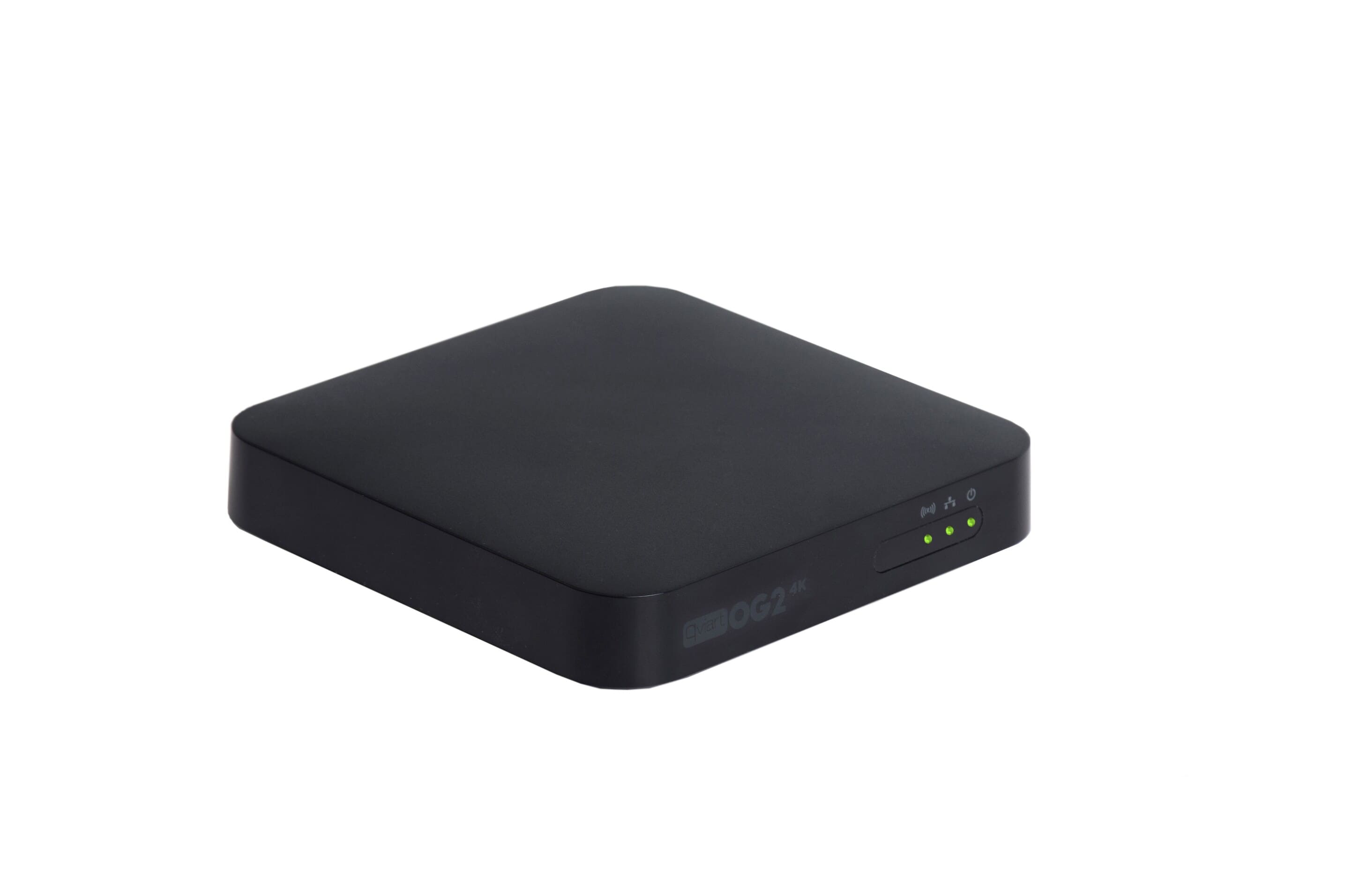 OG24K IPTV Boks multimediaplayer Qviart 4K UHD 2160P H.265Note: OG24K has been replaced by OG3 4K. Linux OTT UHD Qviart OG24K IPTV Box multimedia player. The Qviart OG24K IPTV receiver is probably currently the best option for Linux Stalker IPTV users, smartstreamers and anyone else who needs simplicity, speed and stability at a reasonable price. The uniquely in-house developed Stalker QTV application offers a superior TV experience in an IPTV receiver - easy to use, many options, flexible and with constant improvements and new features.QVIART LUNIX