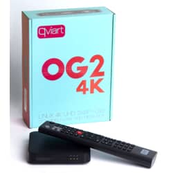 Stalker IPTV boks media player - OG24K IPTV Boks multimediaplayer Qviart 4K UHD 2160P H.265