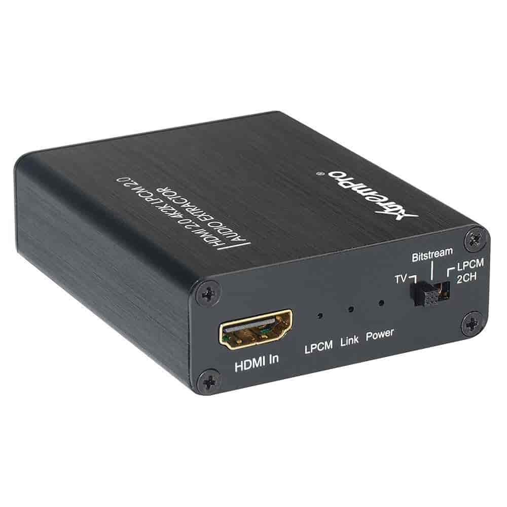 HDMI 18Gbps Audio Extractor - træk lyden ud af HDMI