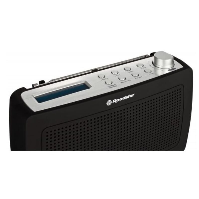 Digital radio DAB+ and FM radio, powered by 4 xAAA or externalSmart little DAB+ digital radio and FM radio in one compact unit. Can be powered by external power supply or by 4 x AAA batteries. LCD display with blue backlight. For those who want traditional FM radio but also the option of receiving the many digital DAB+ channels.Roadstar