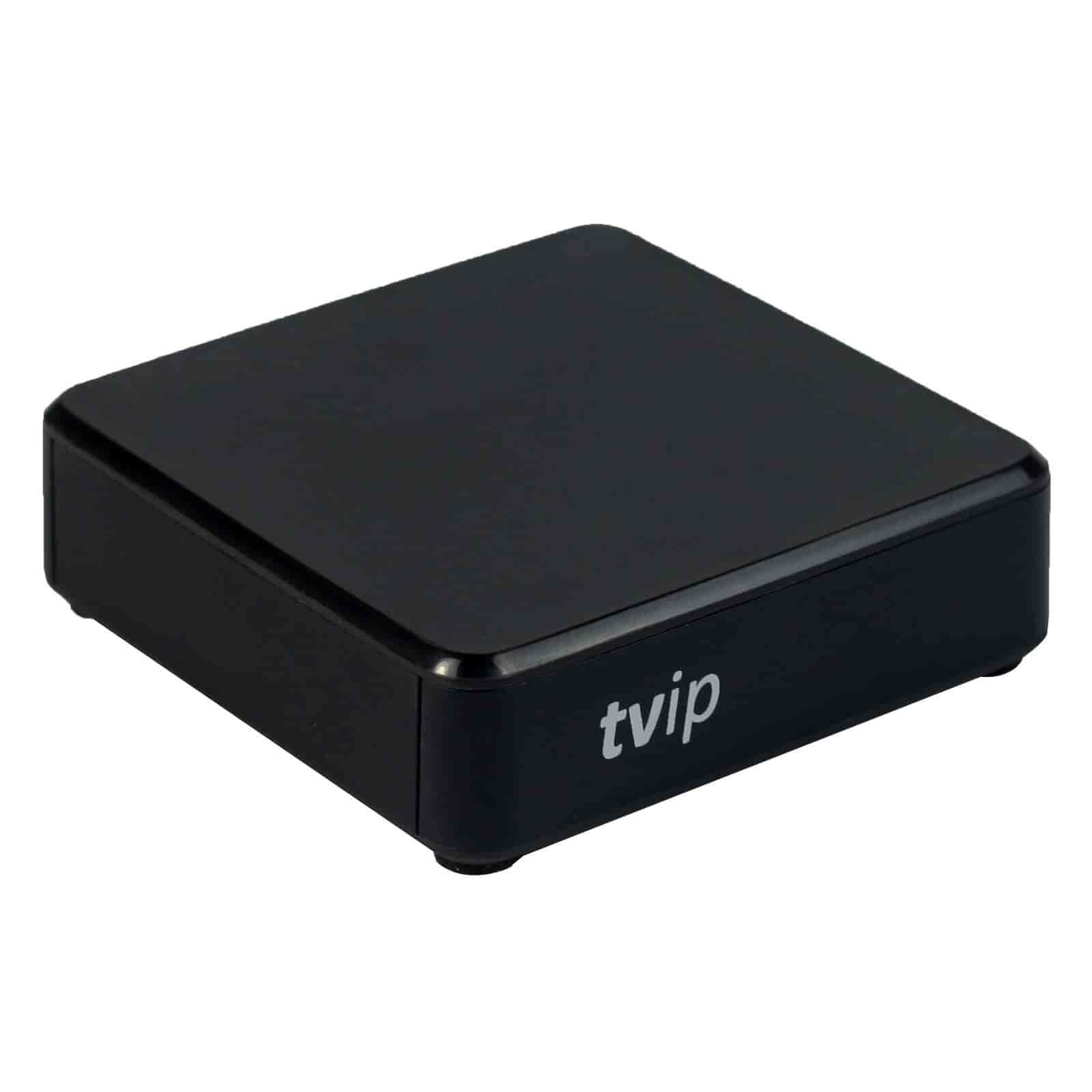 TVIP S-Box v.530 4K UHD IPTV/OTT Multimedie boksTVIPIPTV modtagere Sort TVIP S-Box v.530 er en entry-level IPTV-boks / Multimedia modtager til dig der skal igang med UHD 4K-verdenen. TVIP S-Box v.530 understøtter streaming af medieindhold, video on demand (VoD), digitale kanaler i høj kvalitet samt adgang til OTT-indhold såsom YouTube, Picasa, vejrudsigter og meget mere. TVIP 530 kan udvides med WiFi med en WiFi USB antenne. 