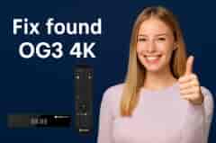 Fejl og løsninger – Qviart OG3 4K IPTV boks