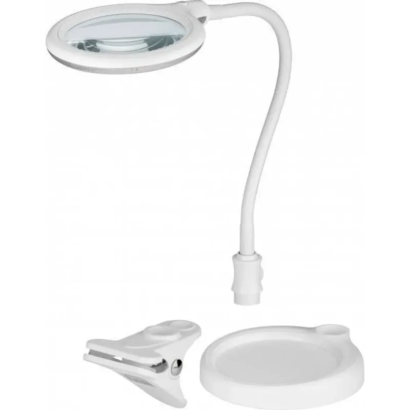 Luplampe, bordmodel clip-on Luplampe, bordmodel clip-on