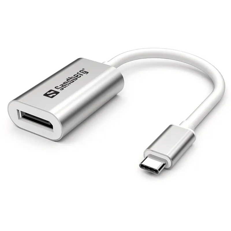 USB-C to DisplayPort Link 4K, Sandberg. Connect an extra monitor USB-C to DisplayPort Link 4K, Sandberg. Connect an extra monitor