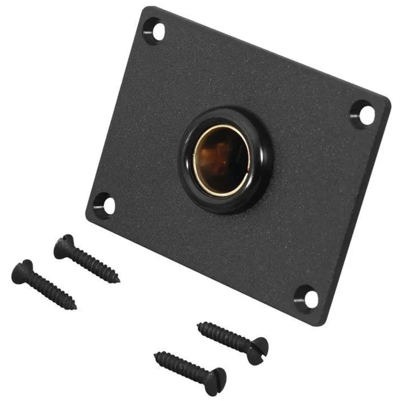 DIN socket 16A with mounting plate. DIN socket 16A with mounting plate.